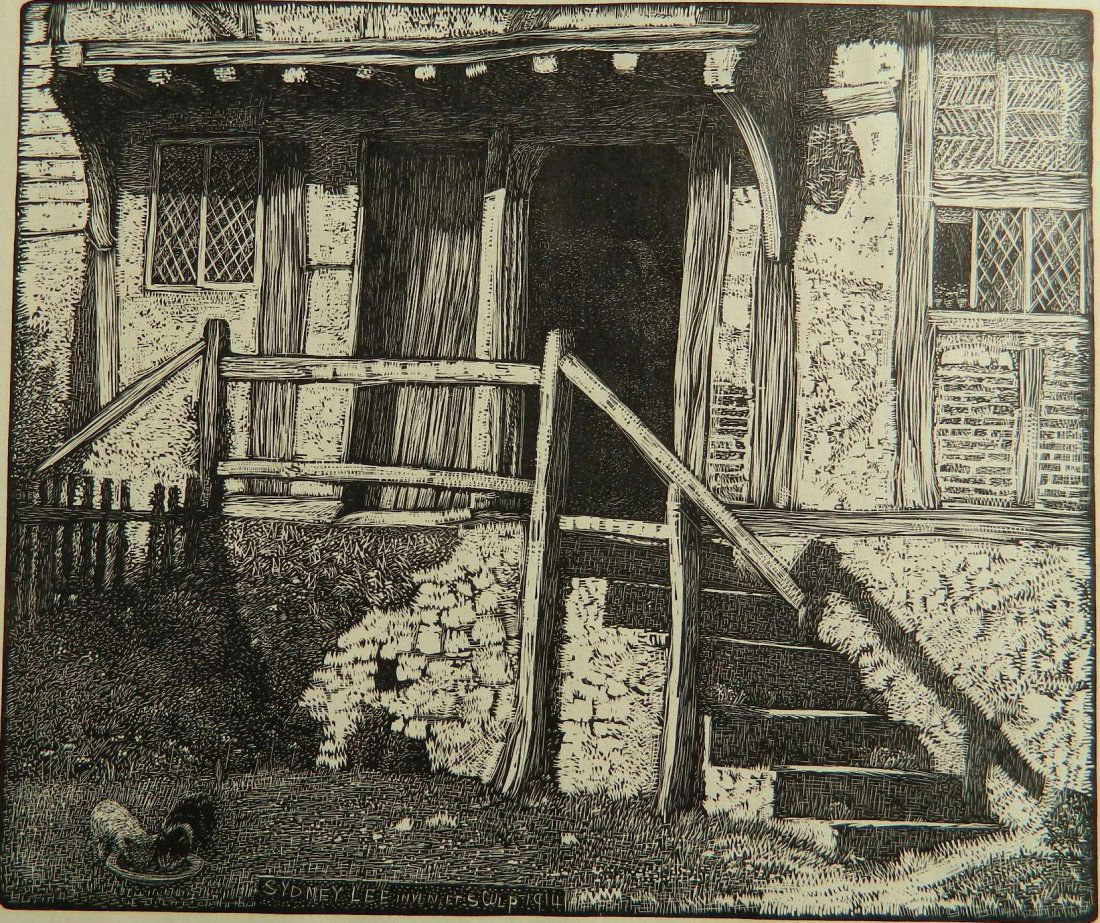 Sidney Ellison Lee block print (1 of 4)