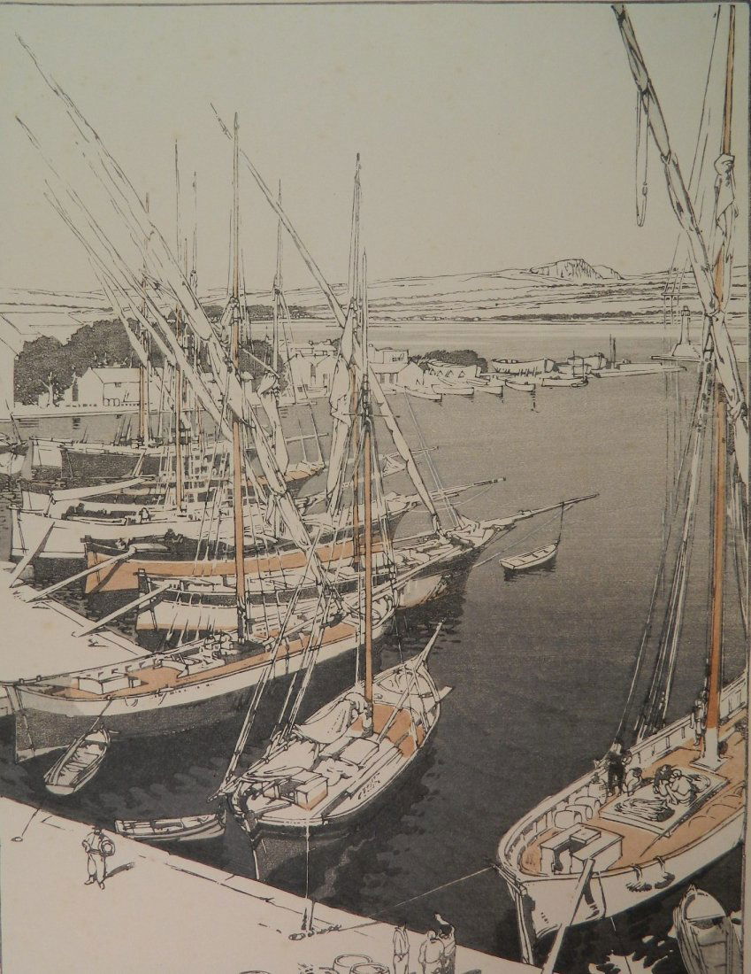 John E. Platt woodcut (1 of 4)