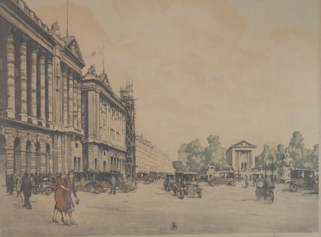 Tavik F. Simon soft ground etching and aquatint (1 of 4)