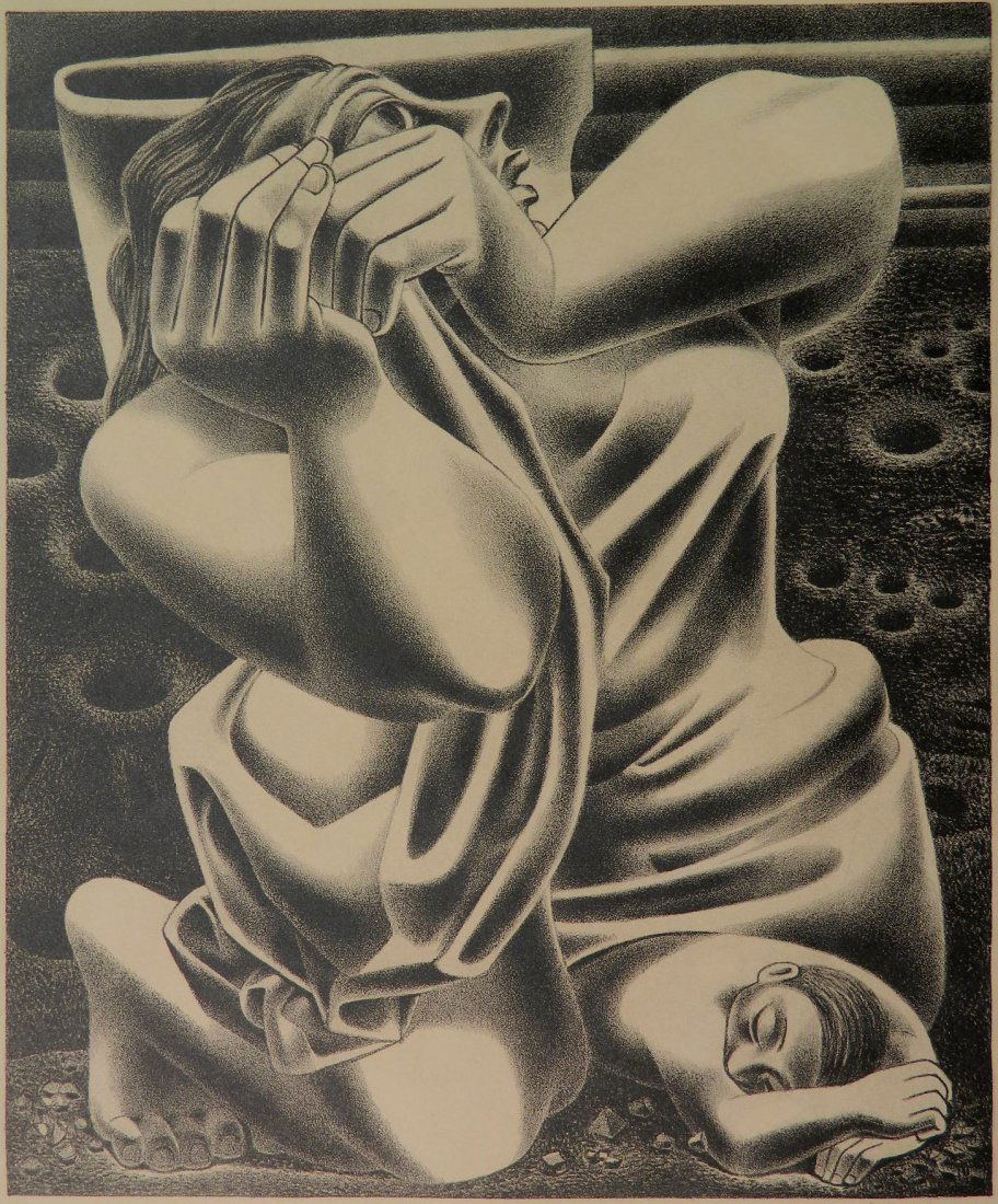 Emilio Amero lithograph (1 of 4)