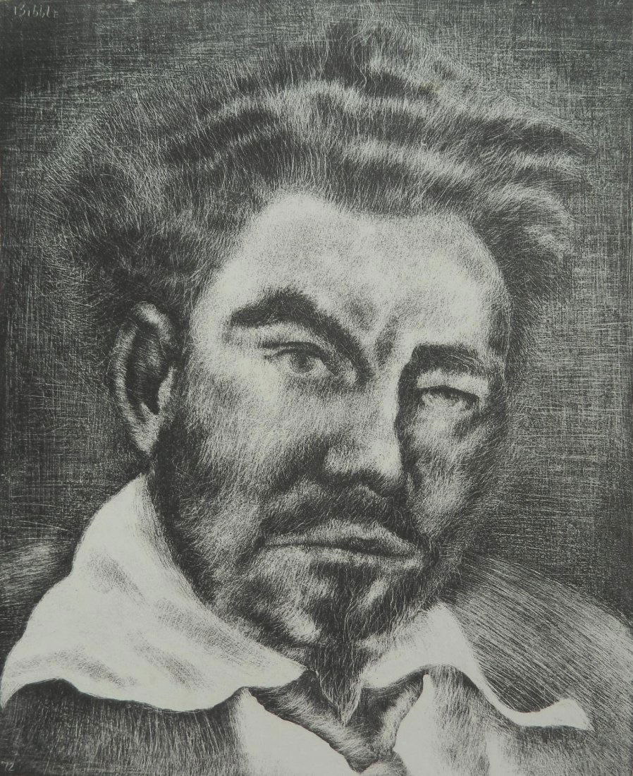 George Biddle lithograph (1 of 4)