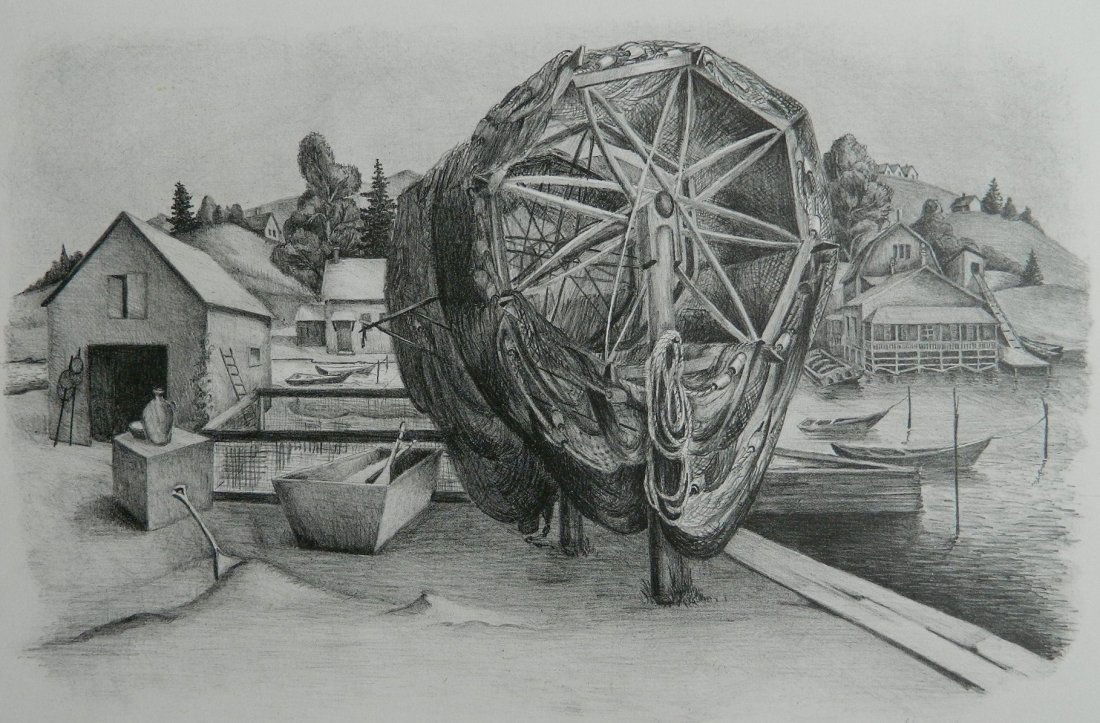 Ruth Blankmeyer lithograph (1 of 4)