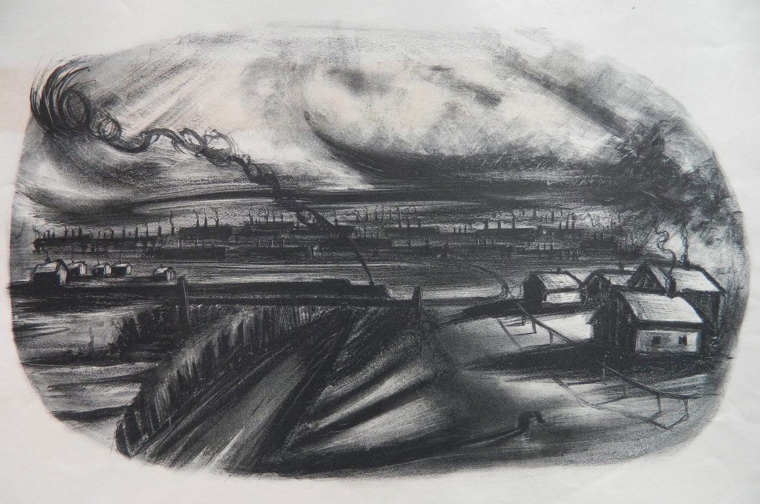 David Burke lithograph (1 of 4)