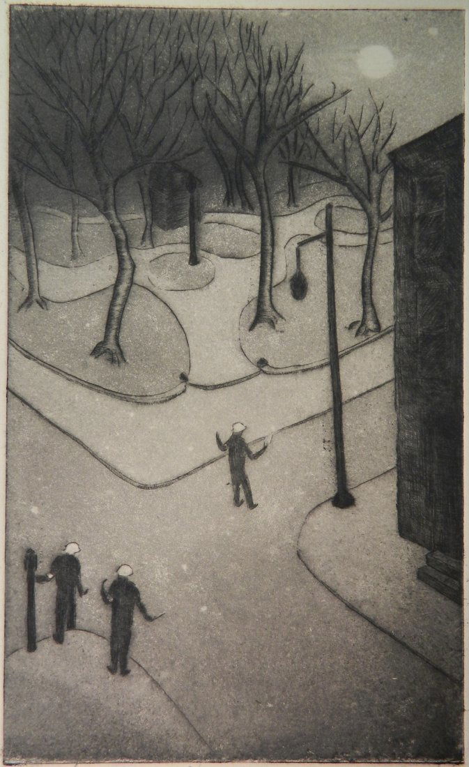 Stella Drabkin etching and aquatint (1 of 4)
