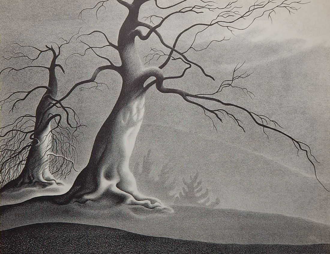 Ellison Hoover lithograph (1 of 4)