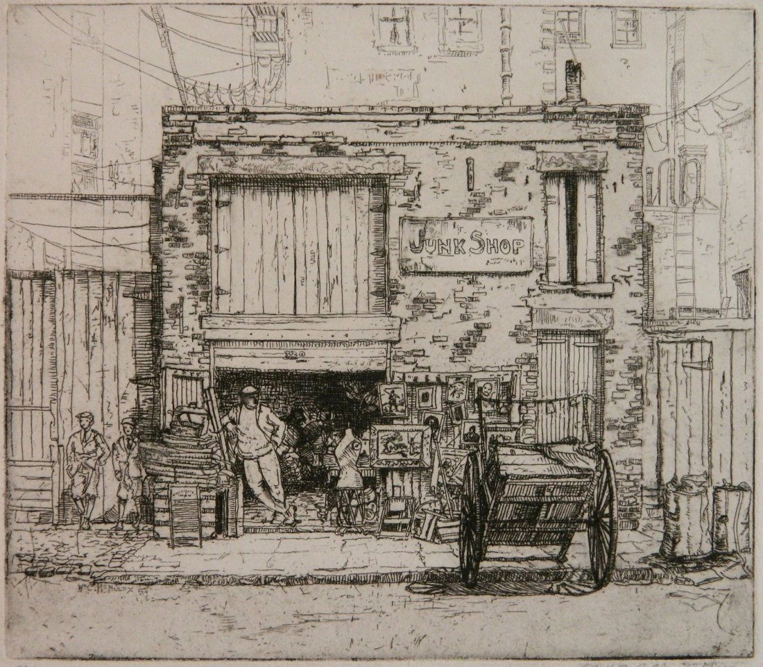 William C. McNulty etching (1 of 4)