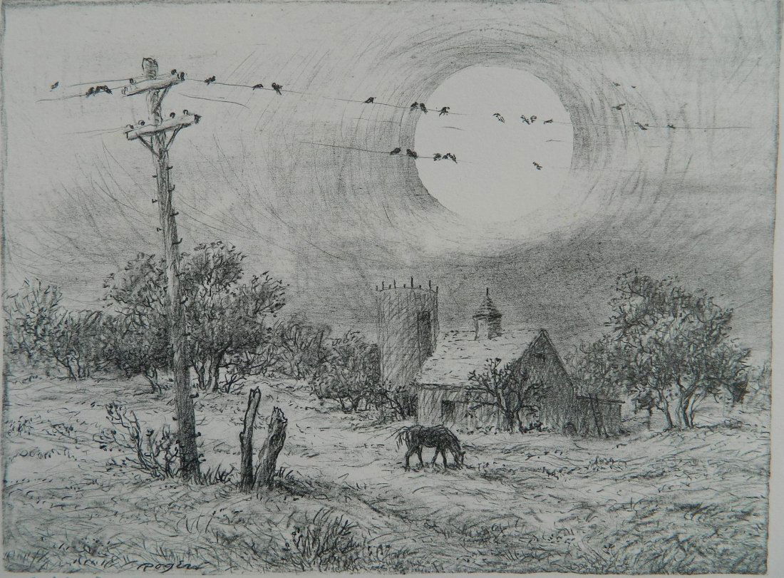 Charles B. Rogers lithograph (1 of 4)