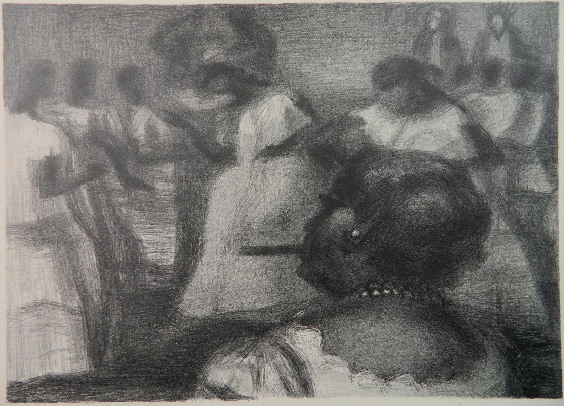 Lewis W. Rubenstein lithograph (1 of 4)