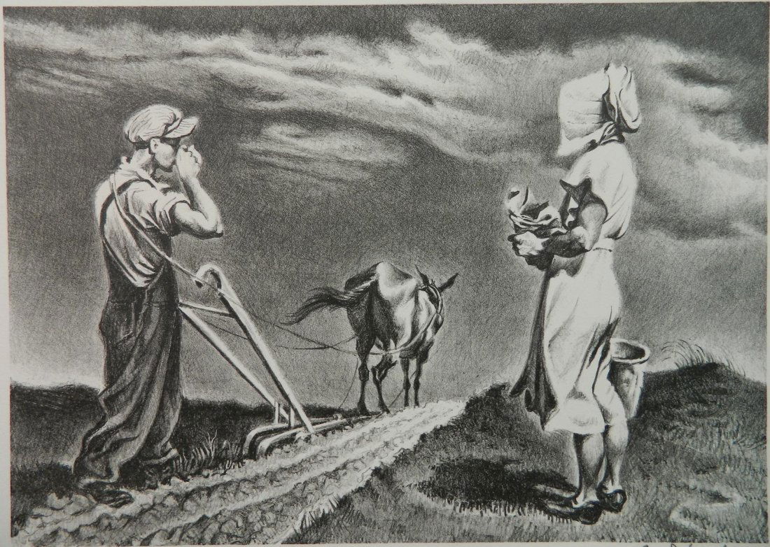 Georges Schreiber lithograph (1 of 4)