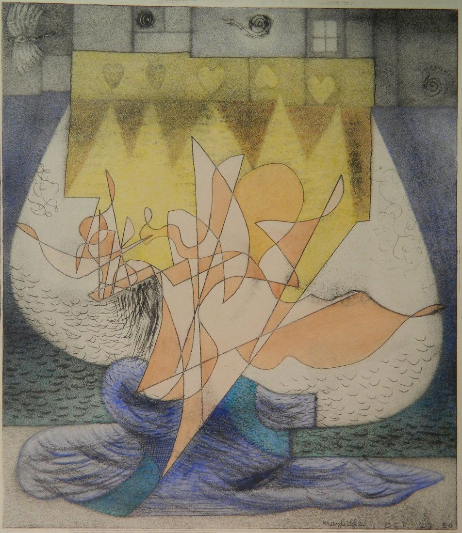 Maybelle R. Stamper etching and aquatint (1 of 4)