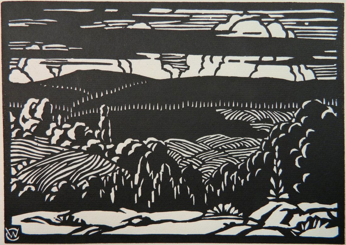 Christian J. Walter woodcut (1 of 4)