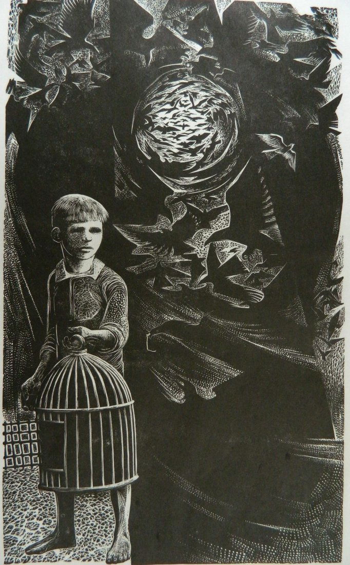 Lynd Ward wood engraving (1 of 4)