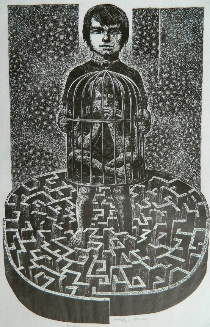 Lynd Ward wood engraving (1 of 4)