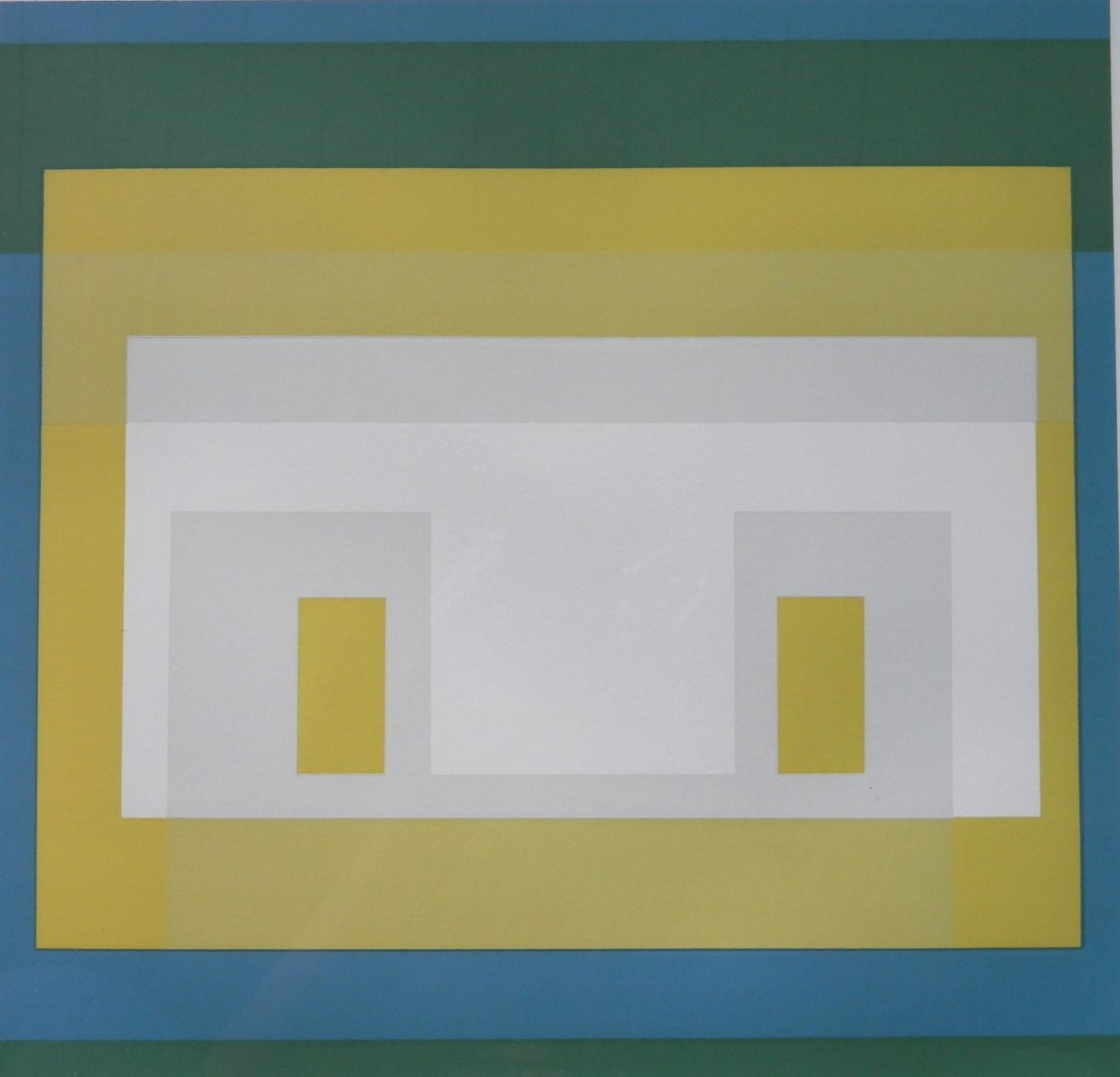 Joseph Albers silkscreen (1 of 3)