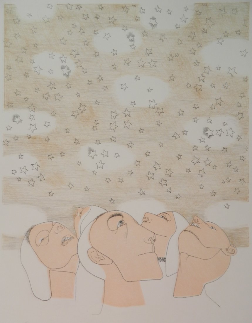 Robert Gwathmey lithograph (1 of 4)