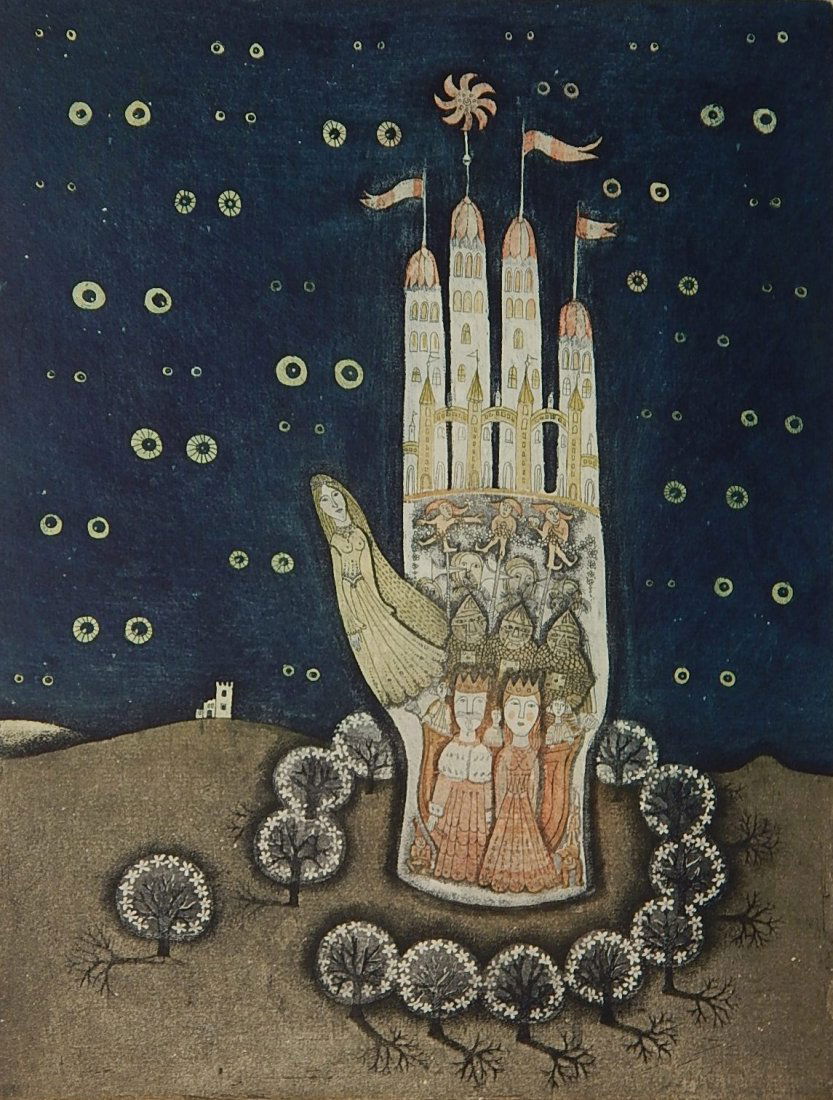 Anna Khunoor etching and aquatint (1 of 4)