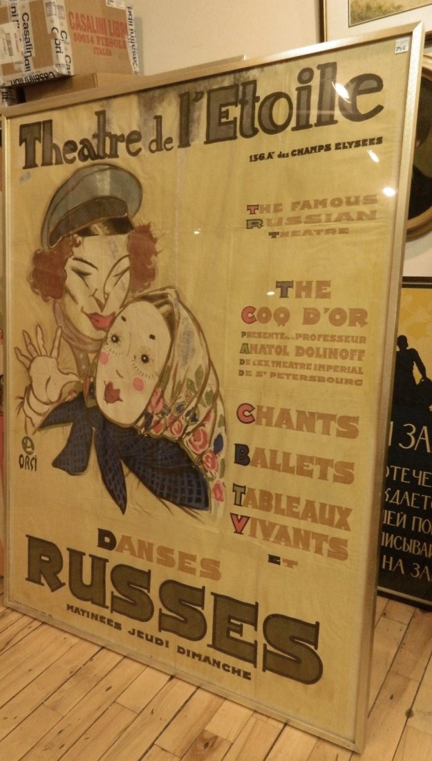 Poster- 'Theatre de l'Etoile / Danses Russes' (1 of 2)