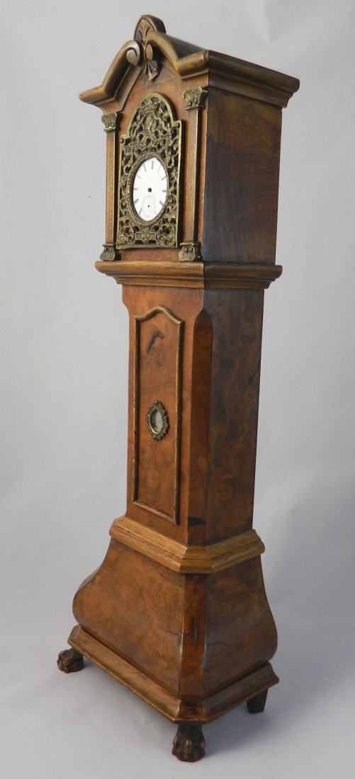19th c. English Miniature Grandfather Clock (1 of 4)