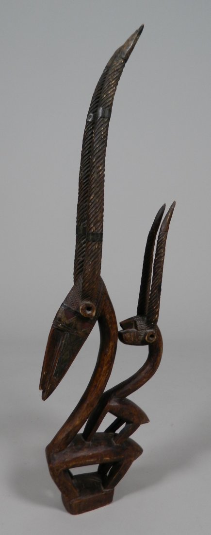 Bamana People, Mali, Chi Wara antelope dance crest (1 of 4)