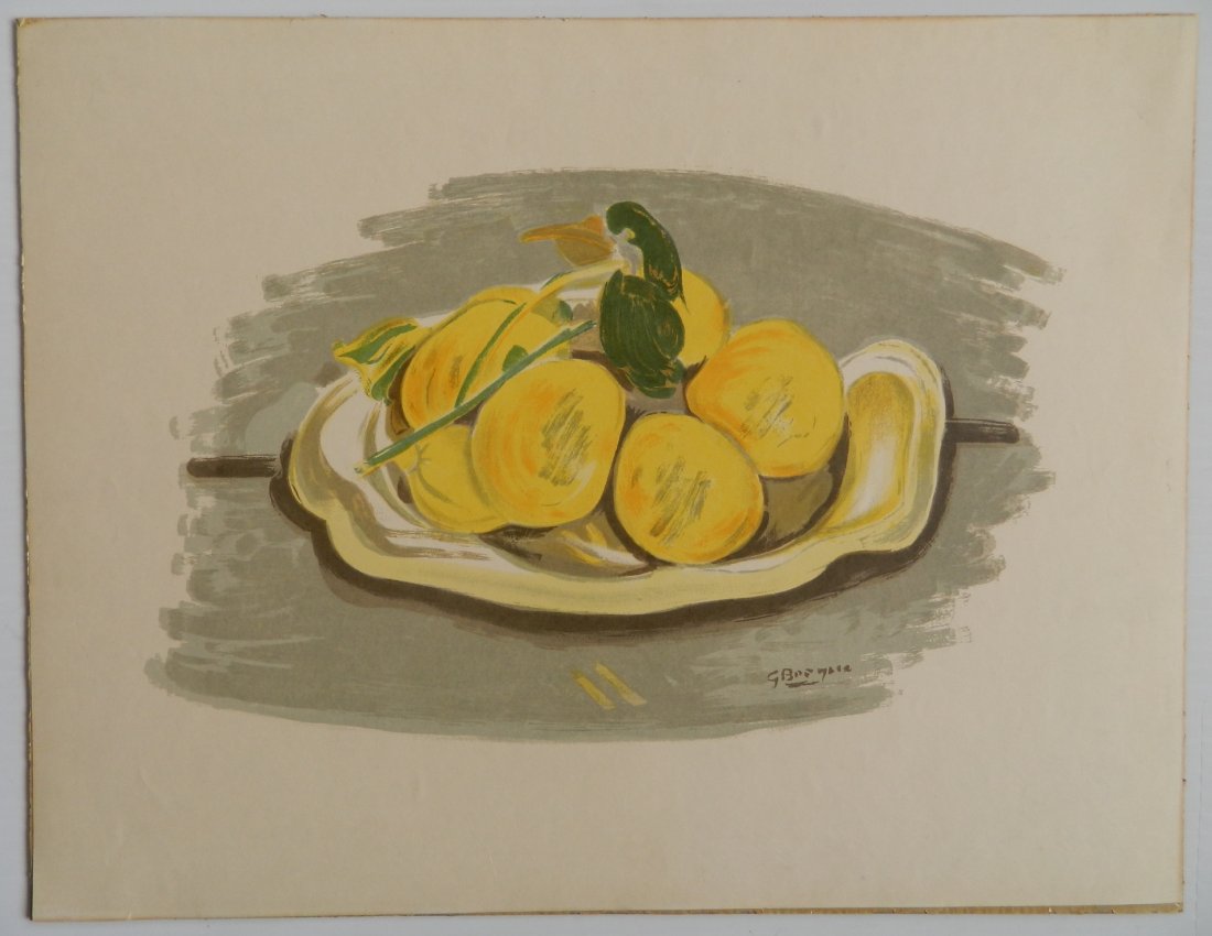 George Braque lithograph (1 of 3)