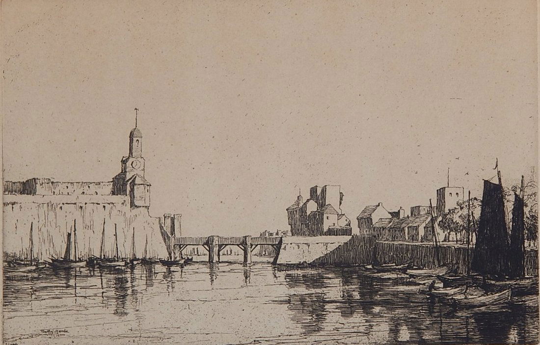 Martin Hardie etching (1 of 3)