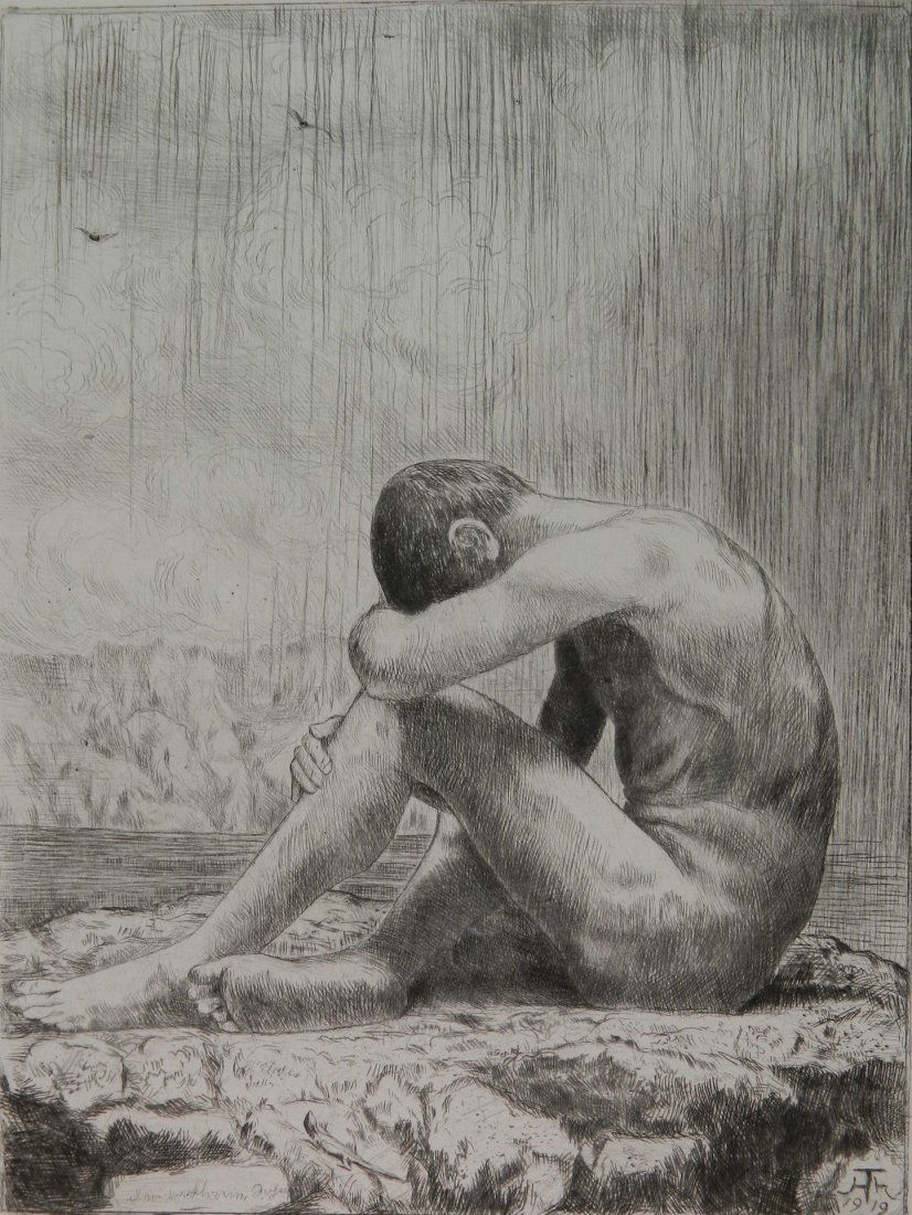 20th c. American School etching (1 of 4)