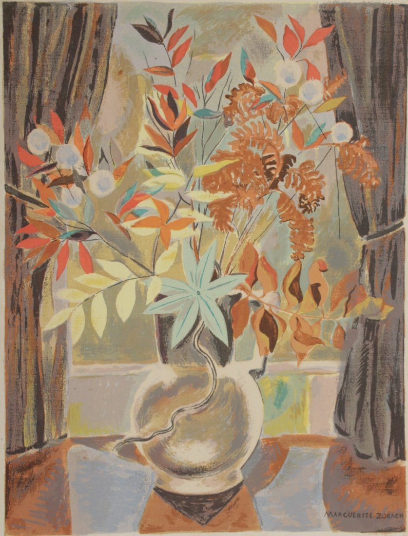 Marguerite Zorach silkscreen (1 of 4)