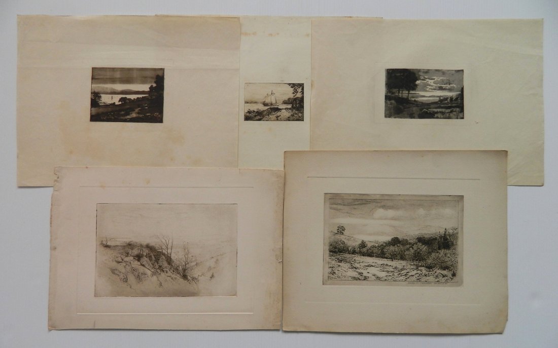 Frank Andrew 45 etchings (1 of 10)