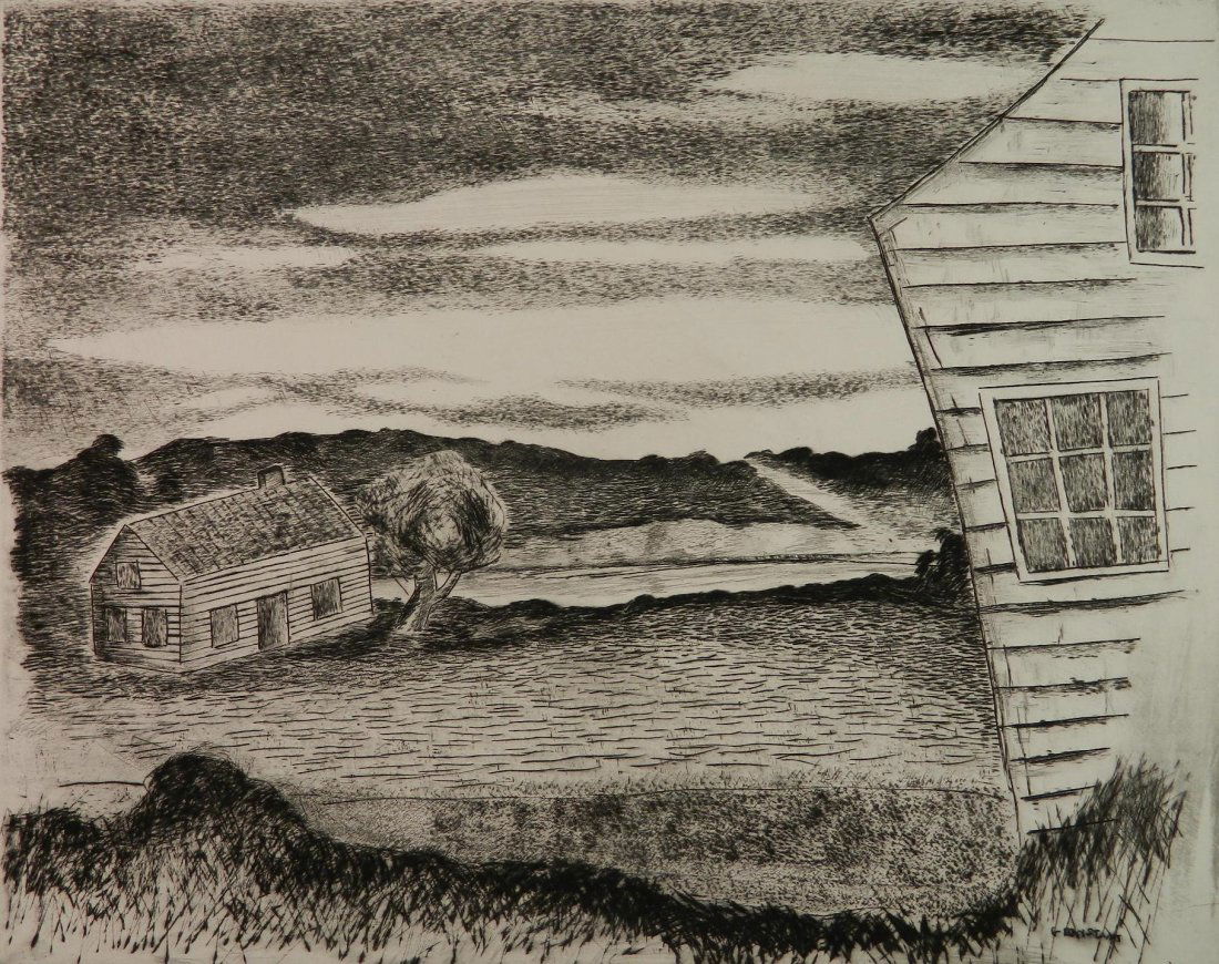 George Constant drypoint (1 of 4)