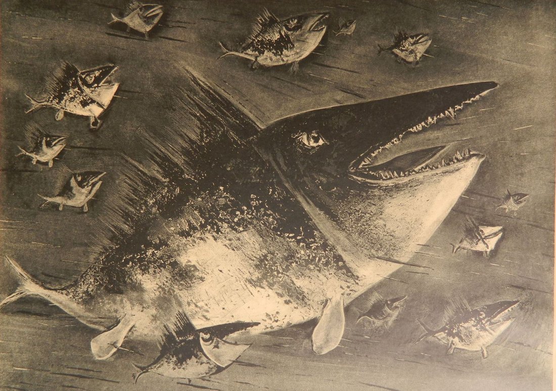 Adolf Dehn lithograph (1 of 3)
