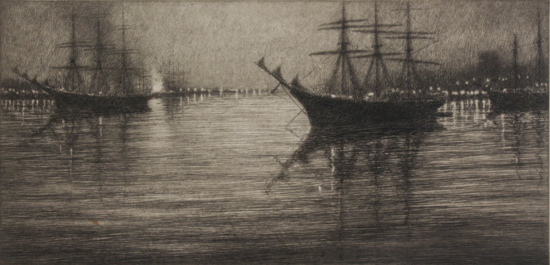 Kerr Eby etching (1 of 5)