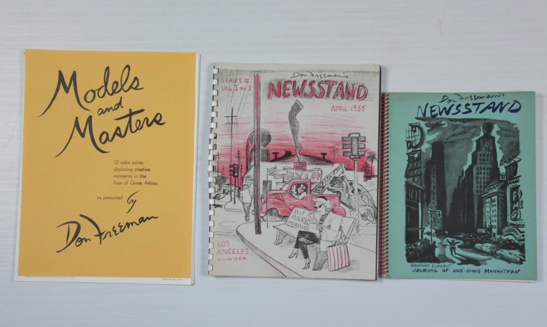 Don Freeman 2 Newsstands and "Models and Masters" (1 of 4)