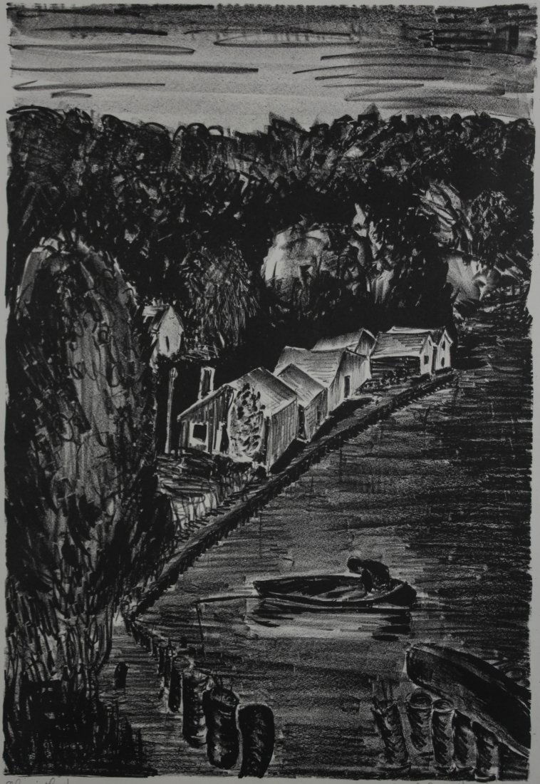 Mabel Hewit lithograph (1 of 4)