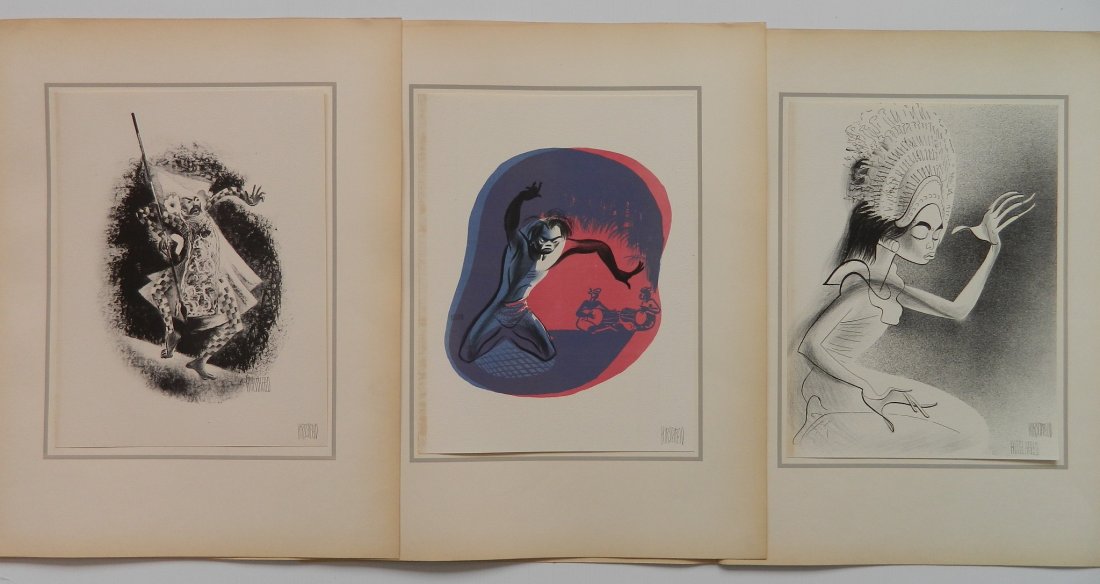 Al Hirschfeld 3 lithographs (1 of 9)