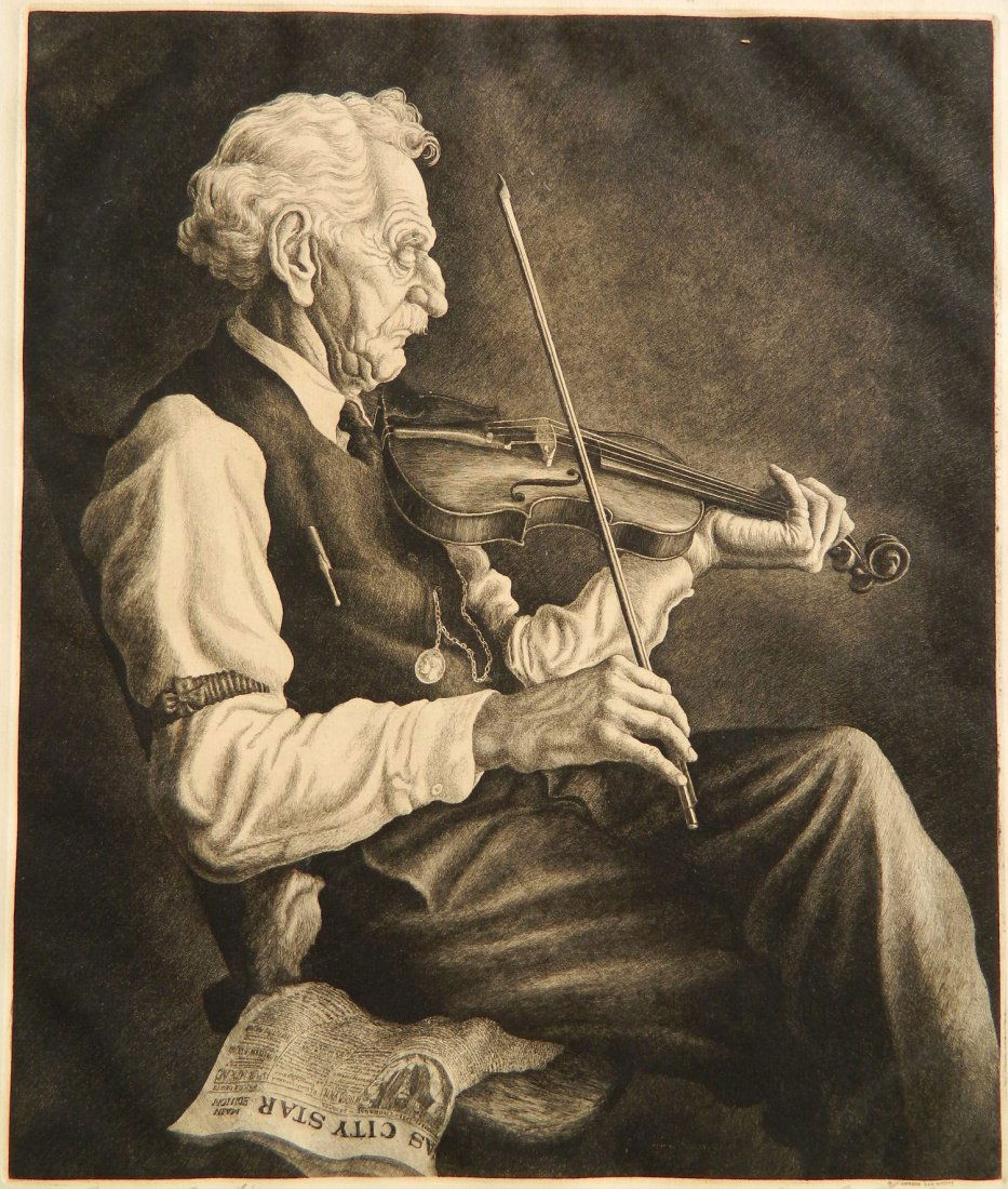 Jackson Lee Nesbitt etching and engraving (1 of 4)