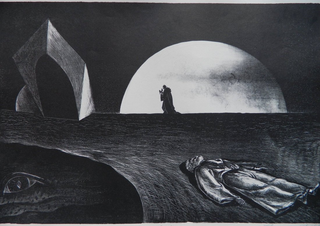 Francis Shields lithograph (1 of 4)