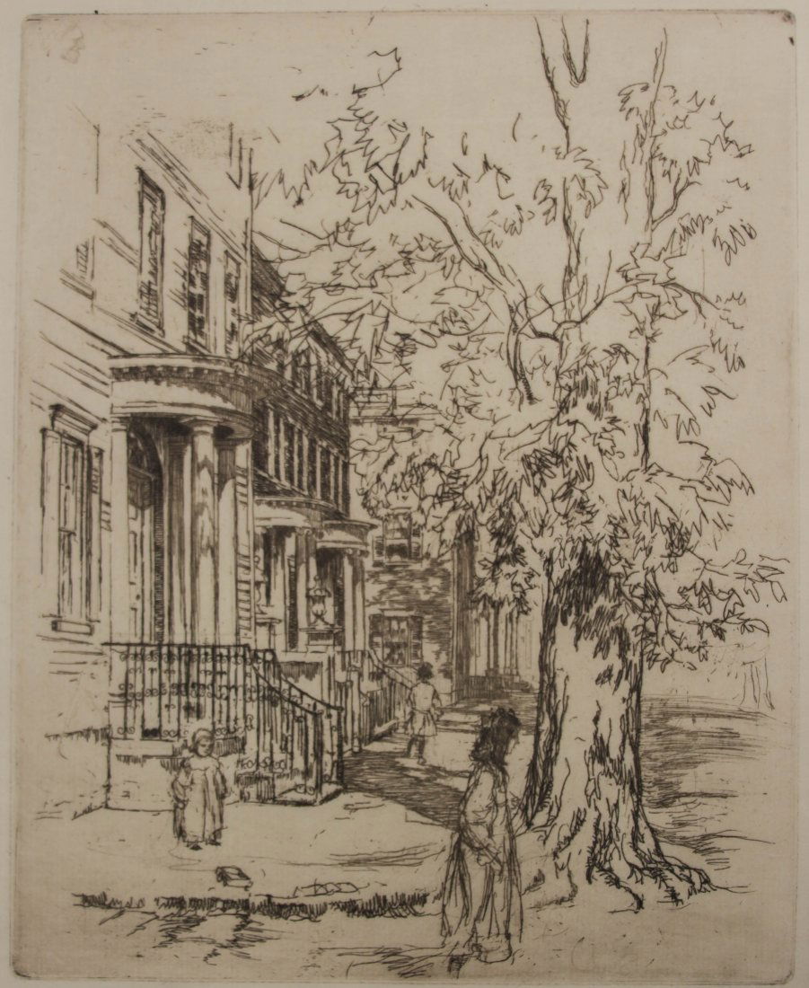 Charles H. White etching (1 of 4)