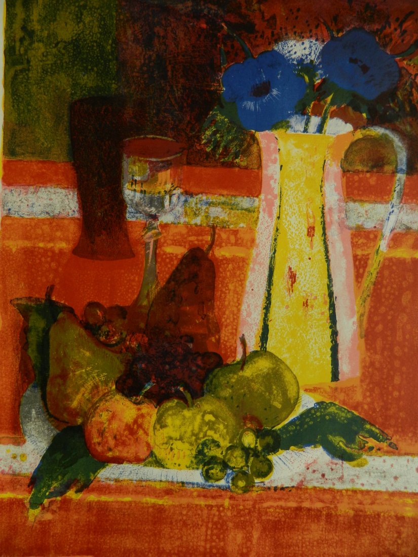 Paul Collomb silkscreen (1 of 4)