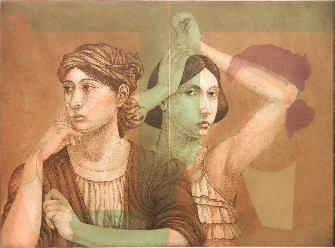 Alan Feltus aquatint (1 of 4)