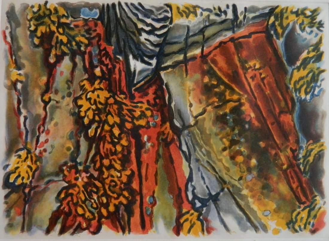 Catherine Kernan softground etching and aquatint (1 of 4)