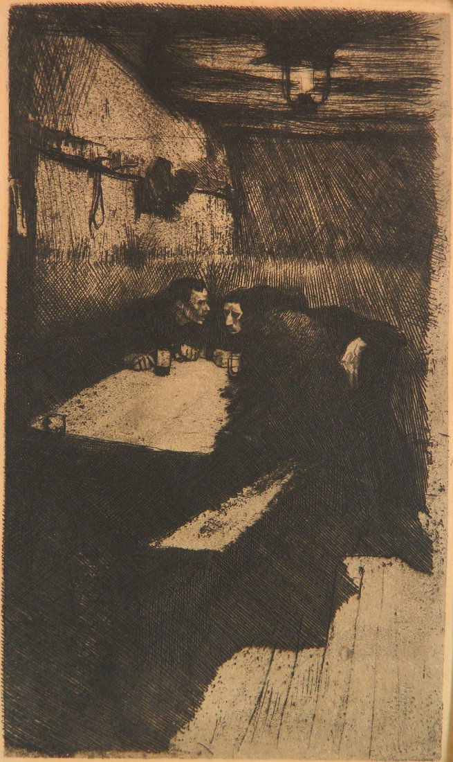 Kathe Kollwitz etching (1 of 3)