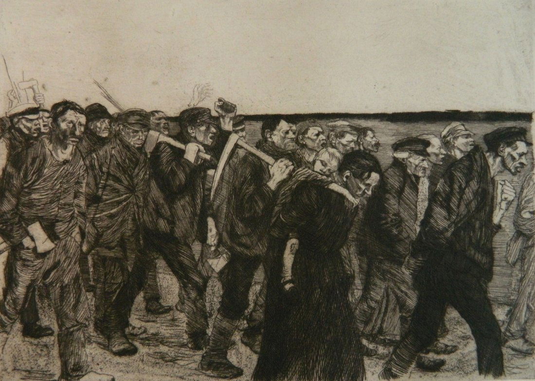 Kathe Kollwitz etching (1 of 3)