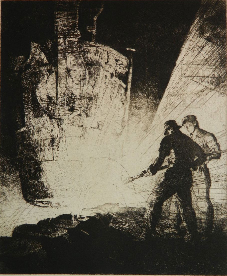 James E. Allen etching (1 of 4)