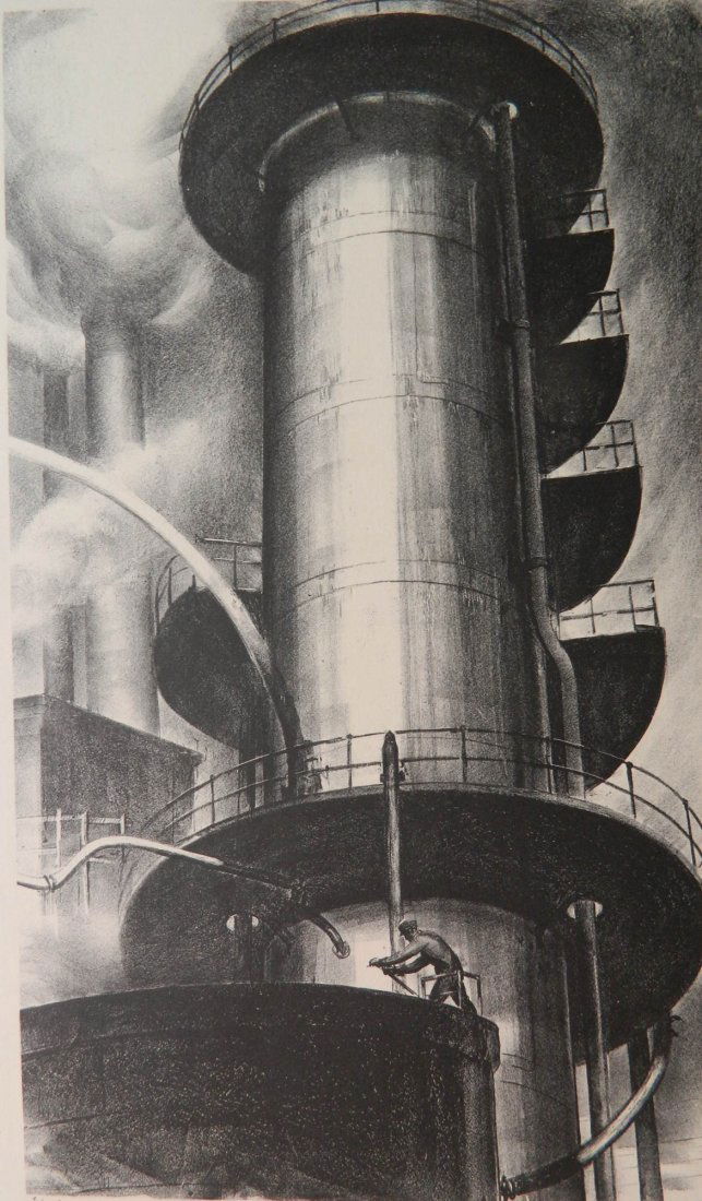 James E. Allen lithograph (1 of 4)