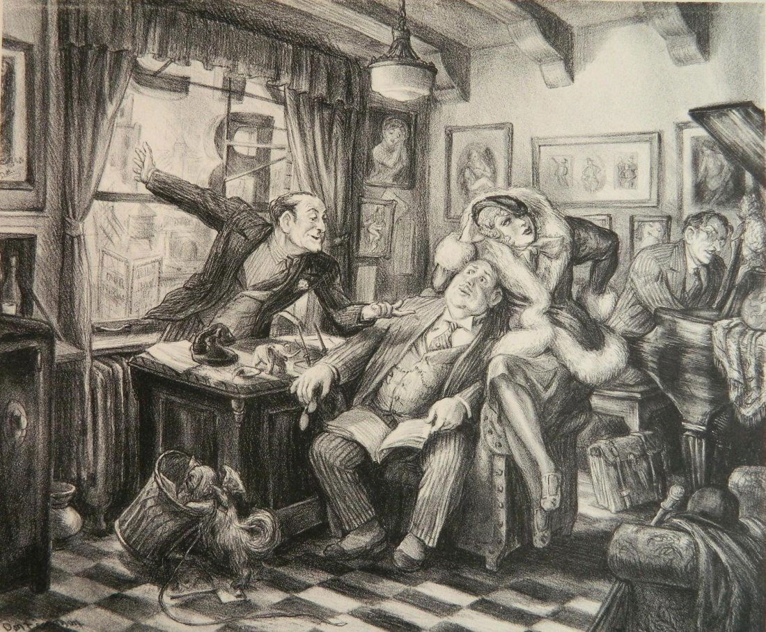 Don Freeman lithograph (1 of 4)