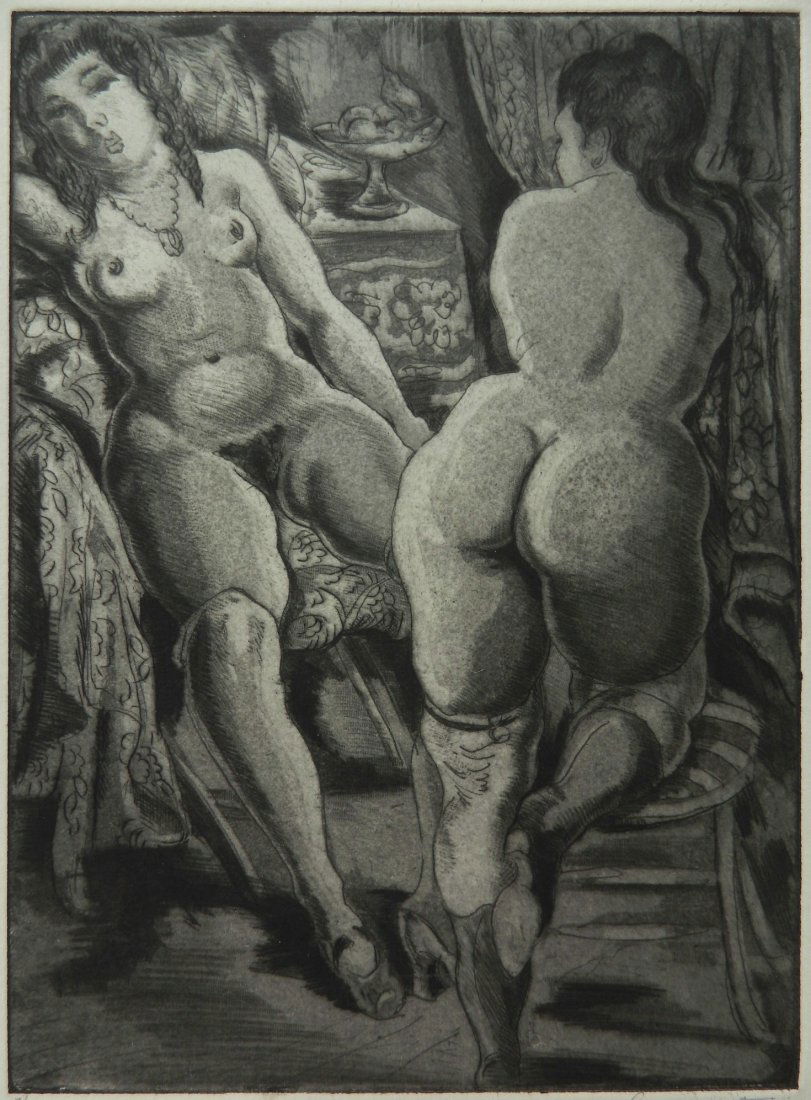 Emil Ganso etching (1 of 4)