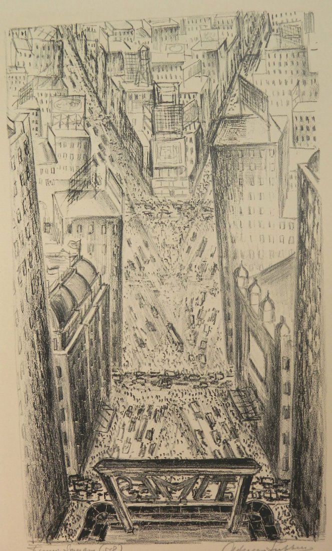 Adrian Lubbers lithograph (1 of 4)