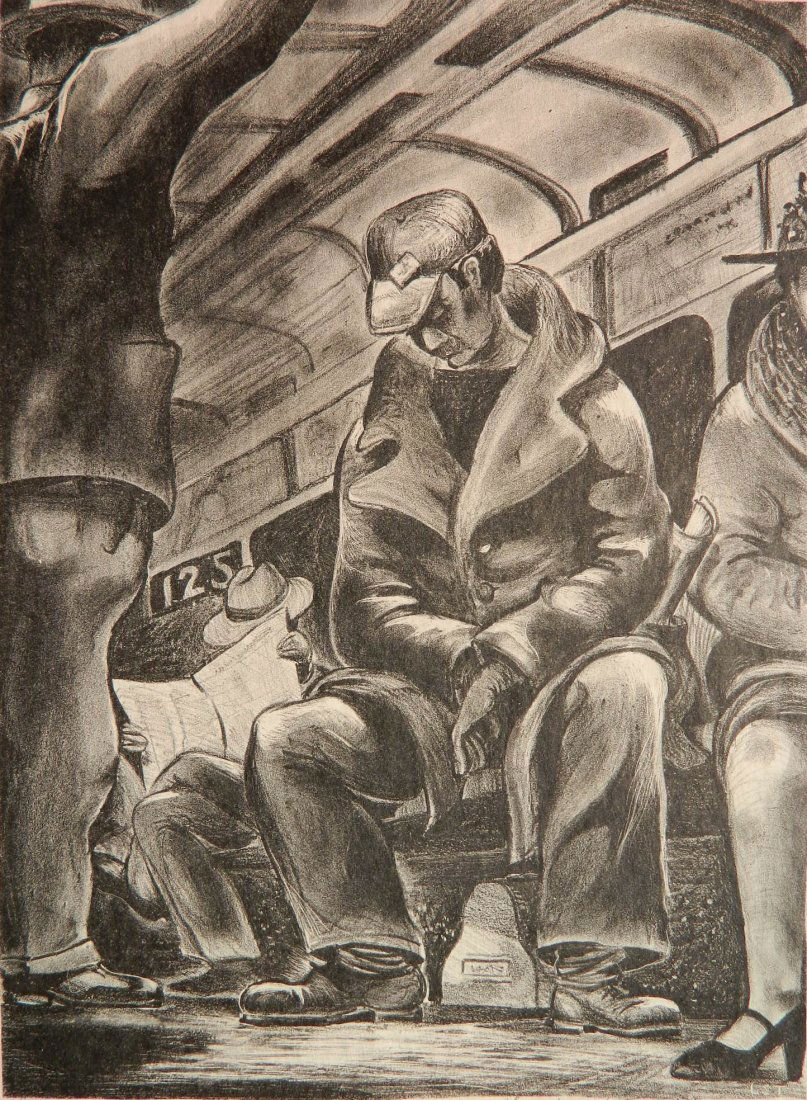 Lewis Sanford T. Thorgersen lithograph (1 of 4)