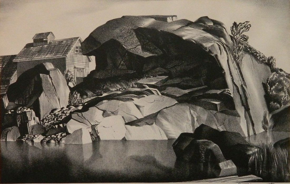 Stow Wengenroth lithograph (1 of 5)