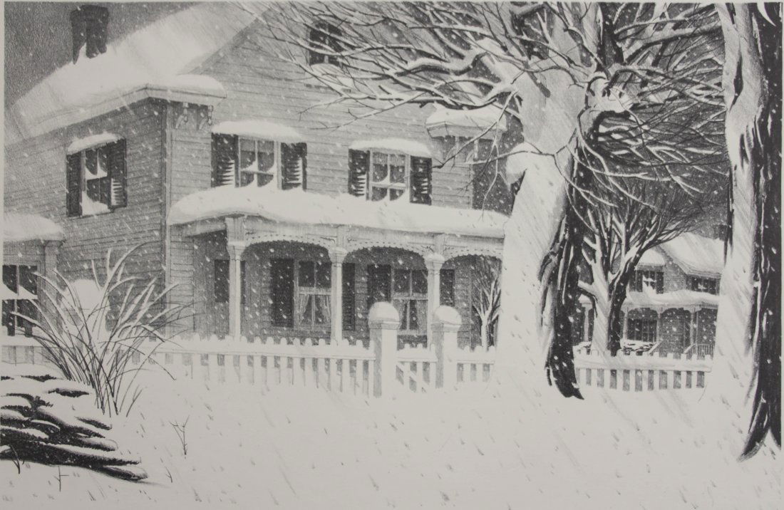 Stow Wengenroth lithograph (1 of 4)